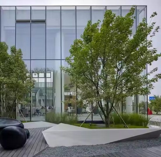 Advanced Waterproof and Soundproof Aluminum Glass Facade Panels