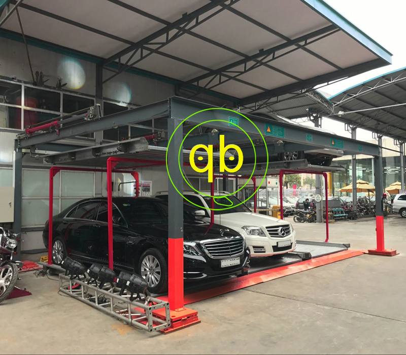 Automated Smart Vertical-Horizontal Car Puzzle Parking System for Mechanical Vehicle Garage Platform
