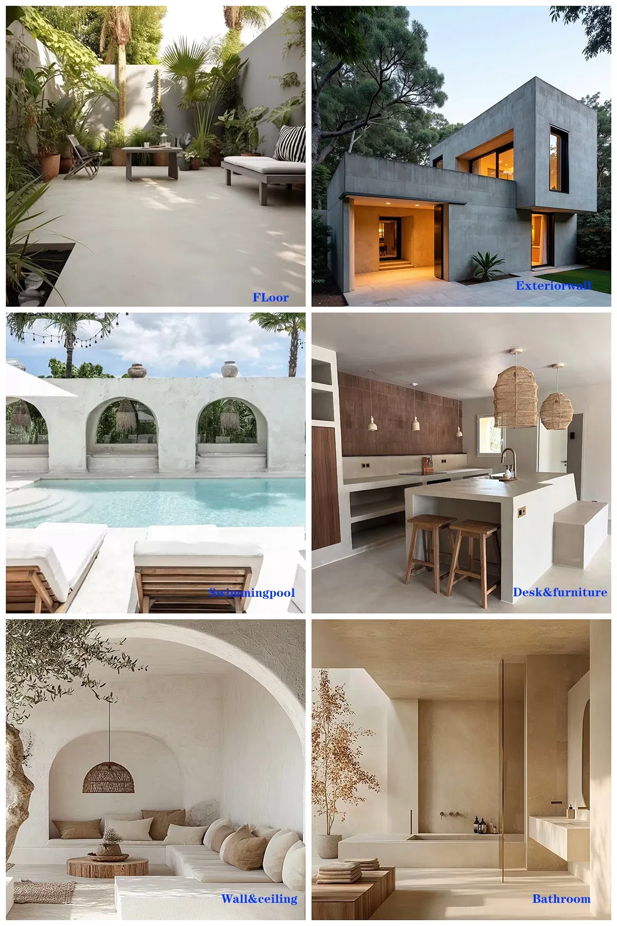 Microcement Showcase