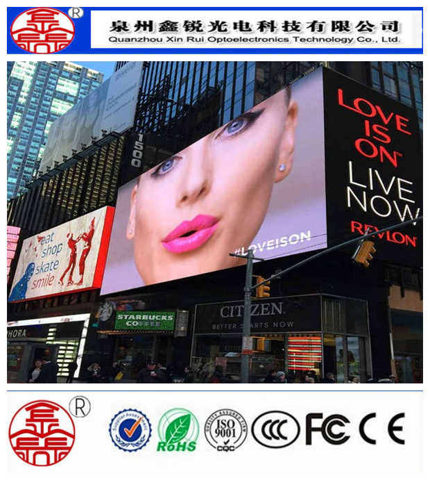 Waterproof High Brightness P6 HD Advertising LED Screen Display Outdoor Full Color