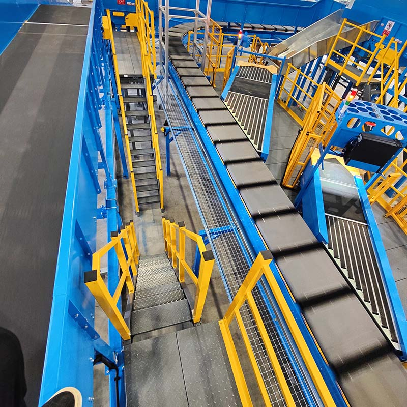 Truelisort Express Sorting Reduced Sorting Costs Cross Belt Sorter Machine Conveyor