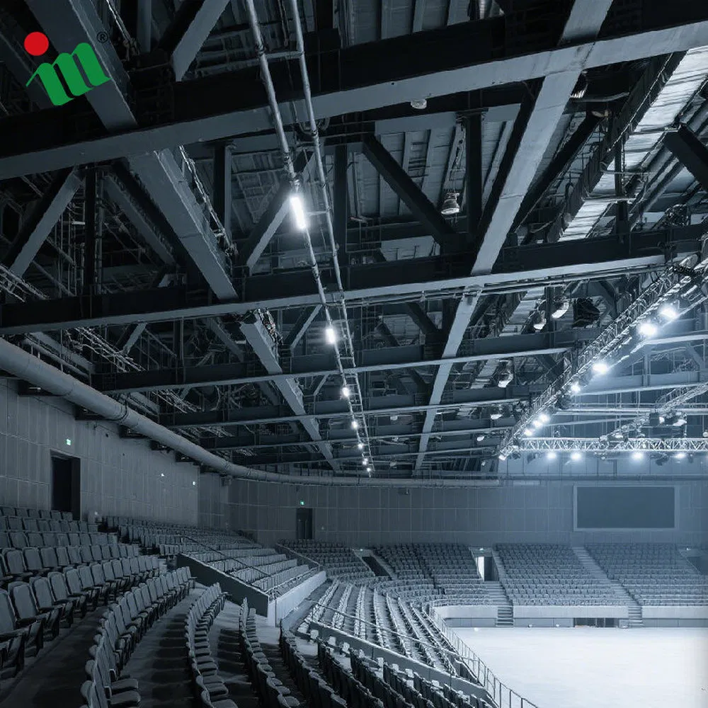 Robustness Long Service Life Q235B Gymnasium Prefab Steel Structure Building