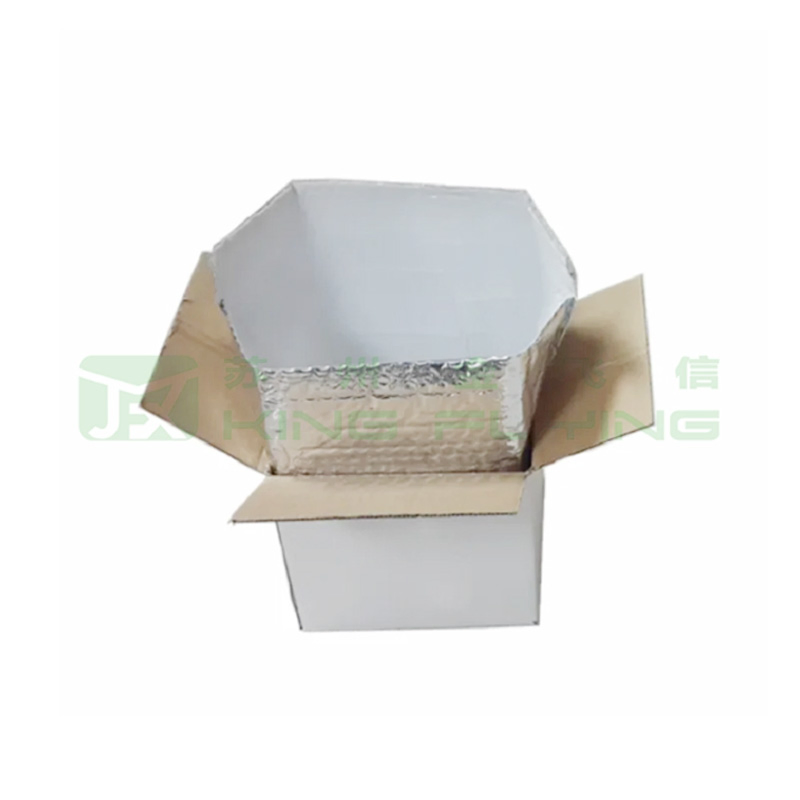 Insulated Bag Aluminum Foil Bubble Cooler Food Packaging Storage Cool Aluminum Tote Pouch Aluminized Thermal Insulation Bubble Bag For Fresh Keep