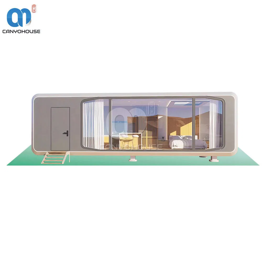 Prefabricated Building Home Factories Sound Insulation Prefabricated Apple Space Capsule House for Suburban Living Pods