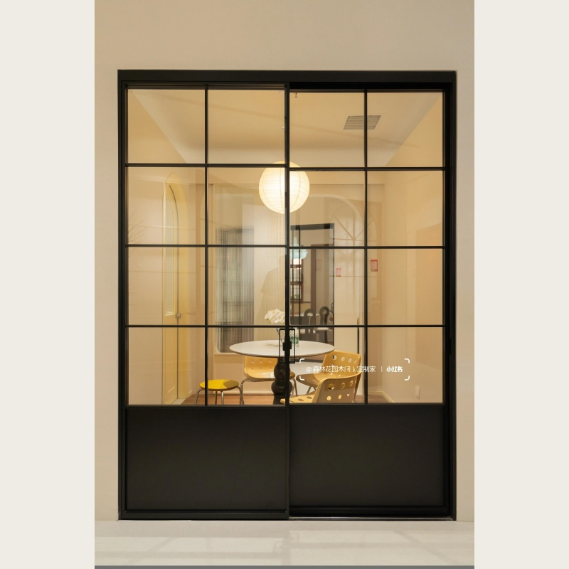 Aluminum Sliding Door with Thermal Insulation for Energy Efficiency Premium Aluminum Glass Door
