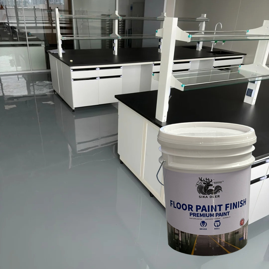 Epoxy Interior Protective Coating Multifunctional Waterproof Anti Slip Renovation Colorful Floor Paint