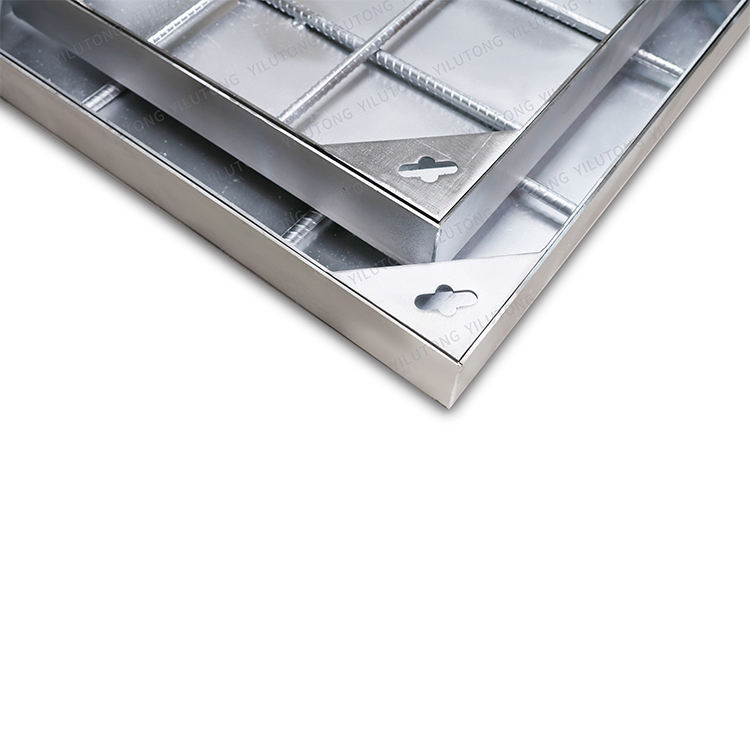 Durable Enduring Extreme Weather Heavy Loads 304 Stainless Steel Manhole Cover for Outdoor Floor Drainage System Use