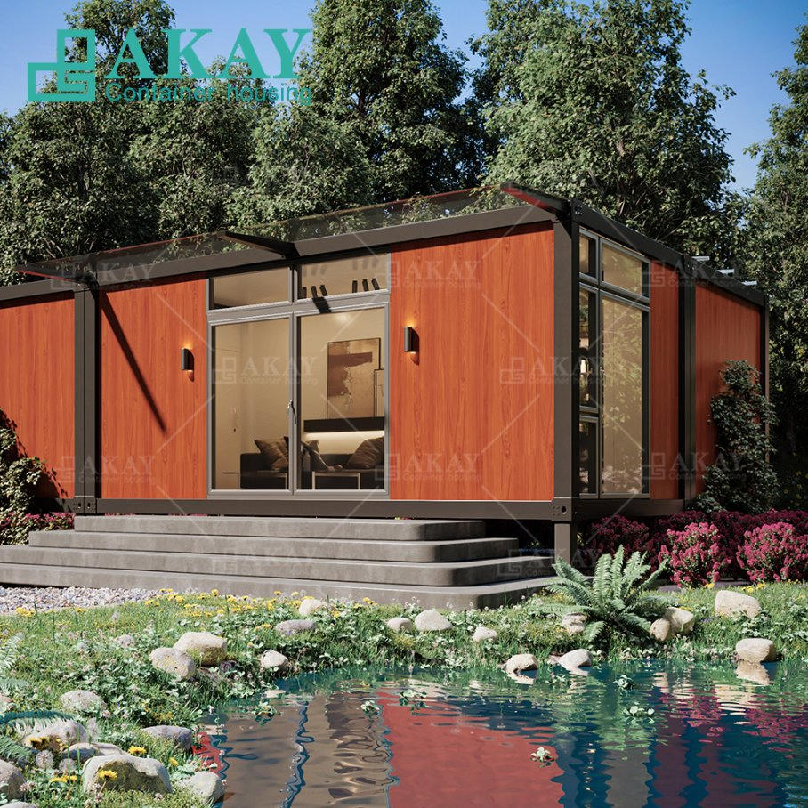 Portable Wooden Cabin House Outdoor Construction Green House Modular Prefab Homes Modern Capsule House