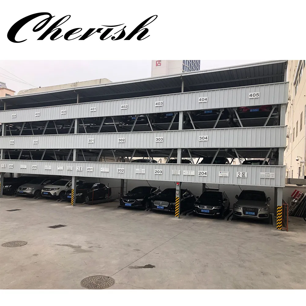 CE Approved Multi-Level Puzzle Parking System Smart Vehicle Lift Mechanical Automatic Vertical Rotary Car Parking System