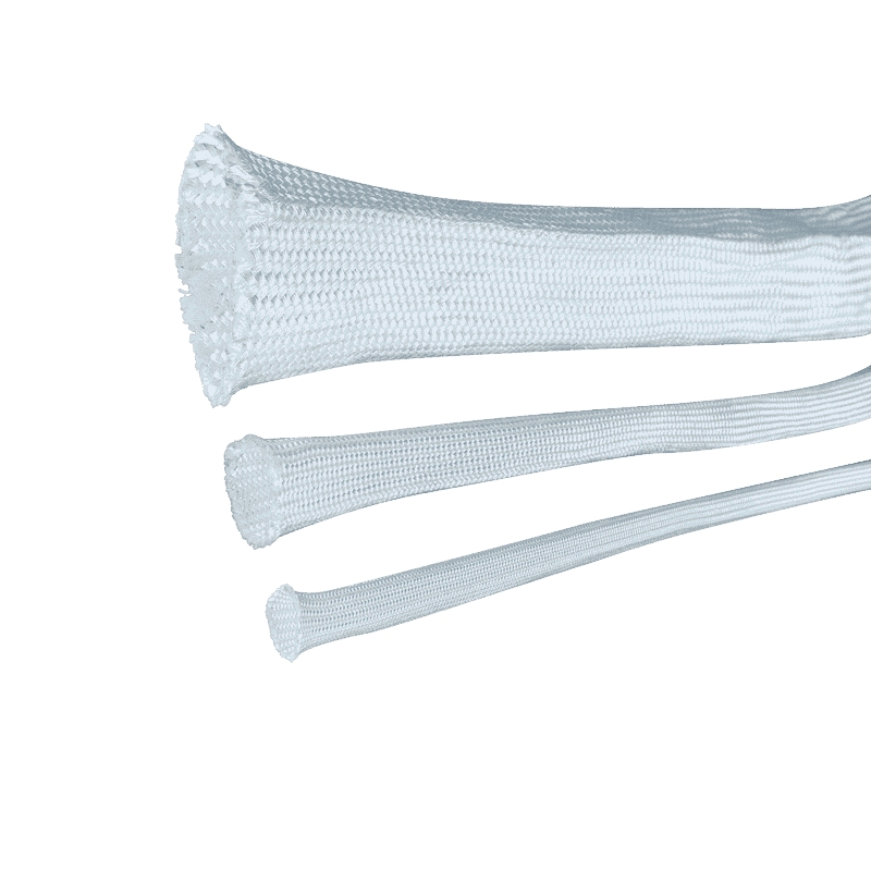 Thermal Insulation Material High Silica Fiberglass Sleeving Fire Sleeve Fiberglass Sleeve