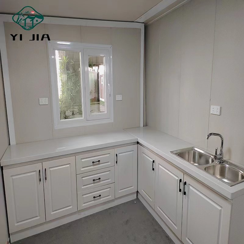 Modern Building Materials Steel Structure Modular Container Prefabricated Activity Panel House Two Bedroom Hotel Foldable Mobile 20FT Luxury Home