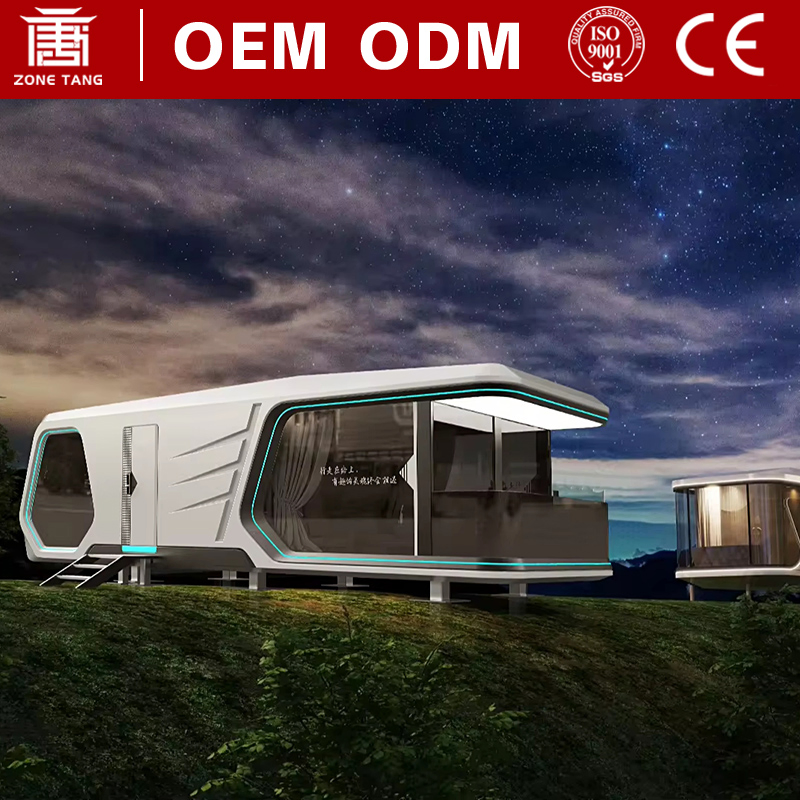 Hot Customized Insulation Hotel Rooms Building Accommodation Prefabricated Villa