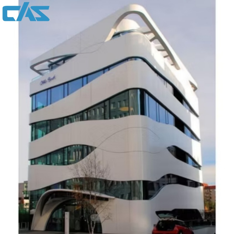 Energy-Efficient Grc Curtain Wall, Thermal Insulation for Building Envelope Systems