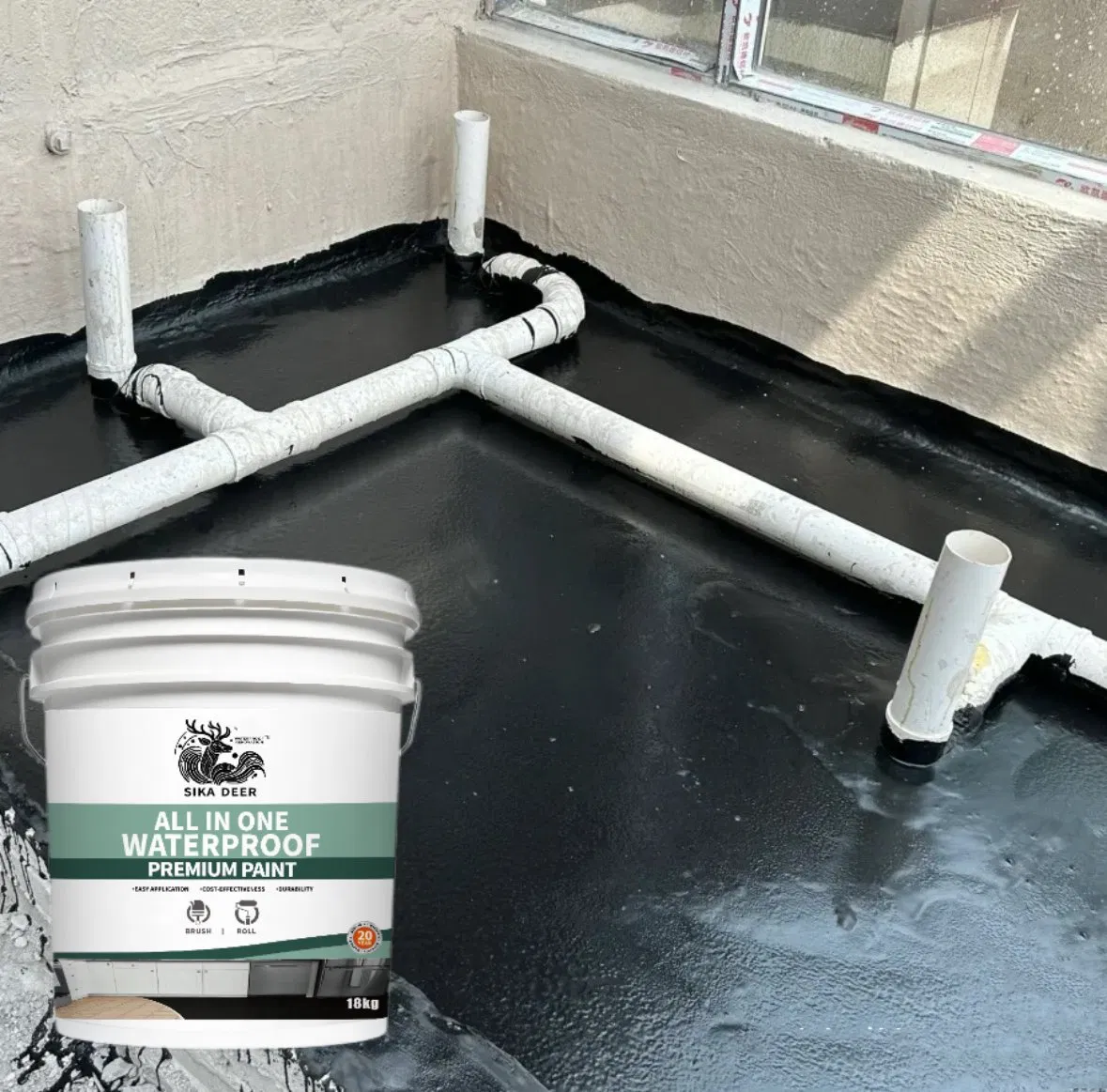 Waterproofing Coating Can Be Used on Any Area