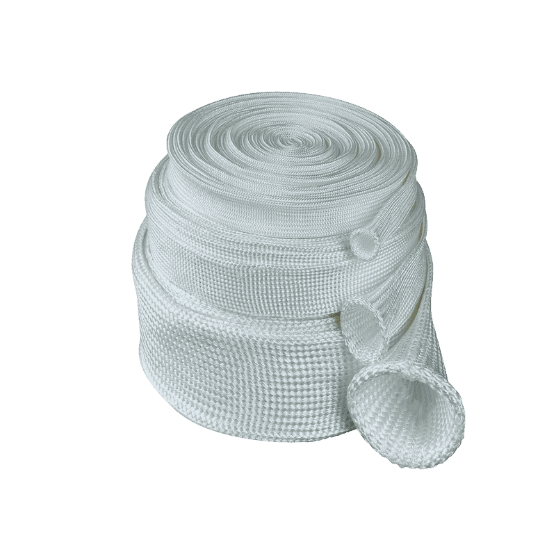 Thermal Insulation Material High Silica Fiberglass Sleeving Fire Sleeve Fiberglass Sleeve