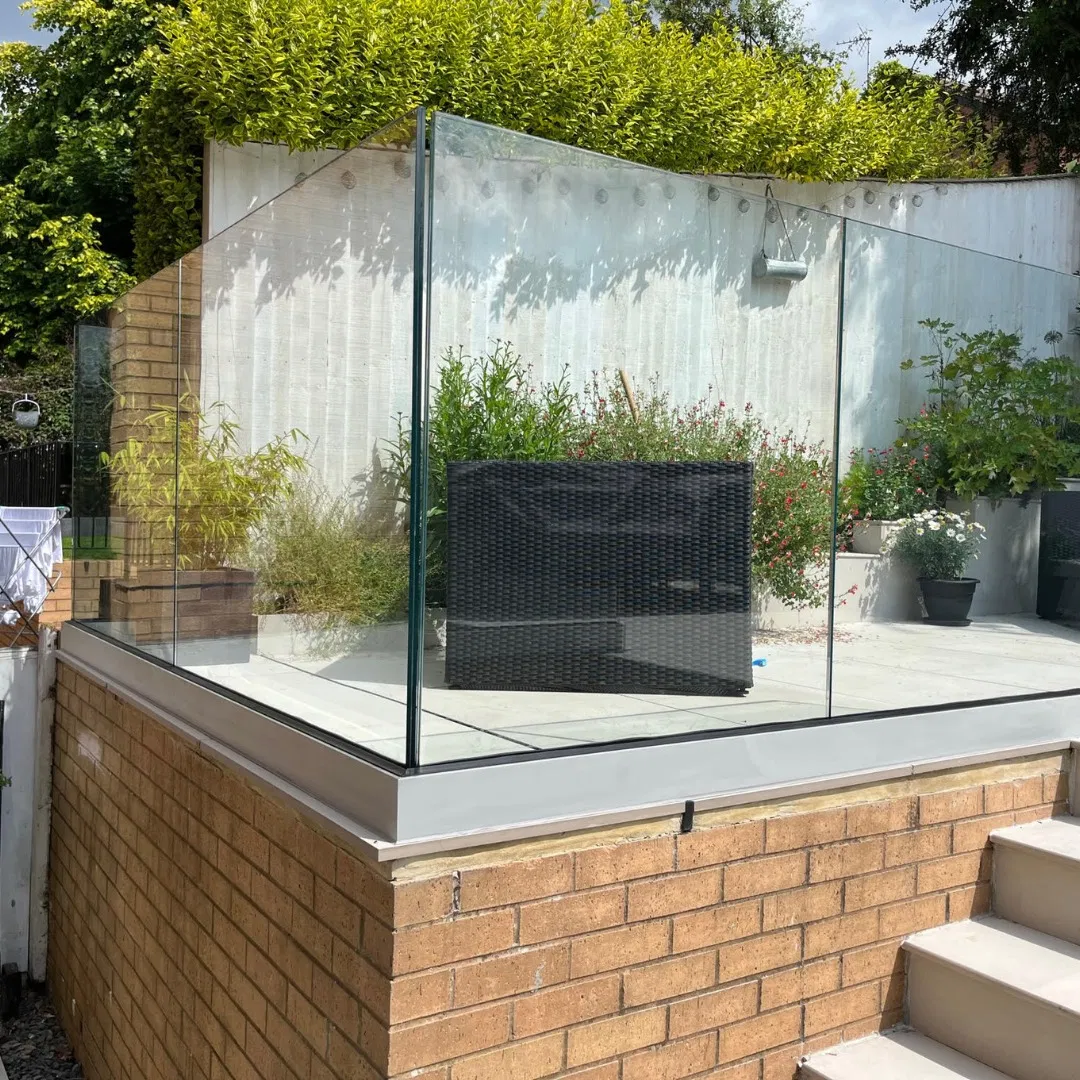 Residential Aluminum and Semi Frameless Tempered Glass Railing Systems