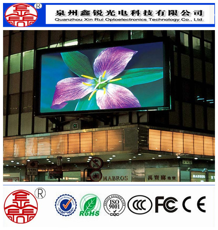 Waterproof High Brightness P6 HD Advertising LED Screen Display Outdoor Full Color