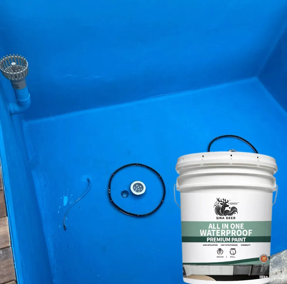 Waterproofing Coating Can Be Used on Any Area