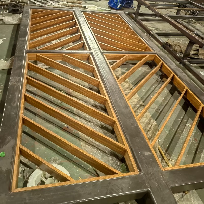 Custom Aluminum Window Grilles for Building Decoration