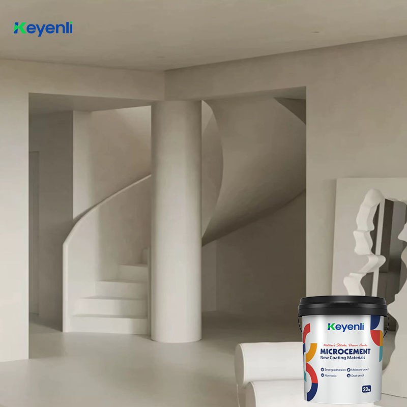 Keyenli New Arrival Easy Maintenance Waterproof Micro Cement Floor Micro Cement Table