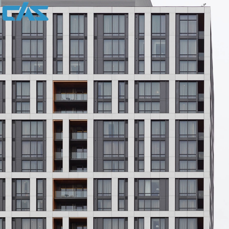 Energy-Efficient Grc Curtain Wall, Thermal Insulation for Building Envelope Systems