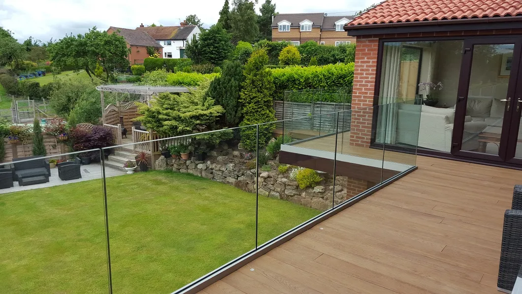Aluminium Frameless Glass Balustrade