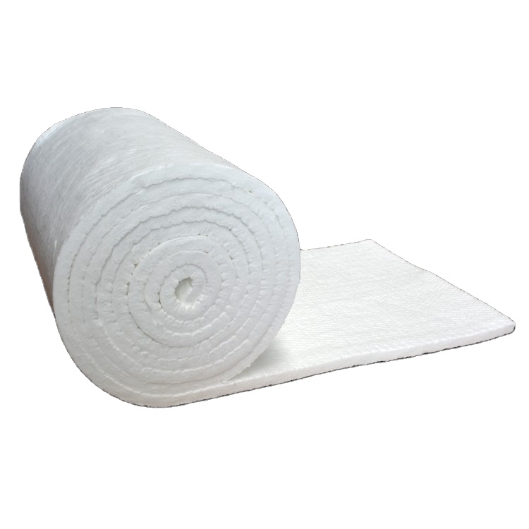 Energy Saving Aluminum Silicatepipe Thermal Insulation Wool Felt Forge Kiln Fireproof Heat Treating Thermal Conductivity Ceramic Fiber Insulation Blanket
