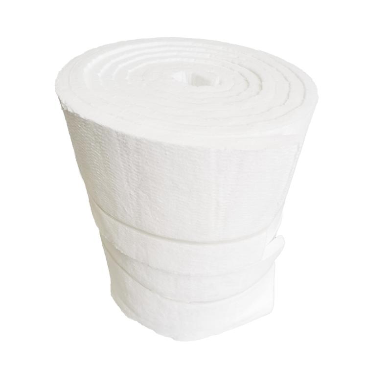 Energy Saving Aluminum Silicatepipe Thermal Insulation Wool Felt Forge Kiln Fireproof Heat Treating Thermal Conductivity Ceramic Fiber Insulation Blanket
