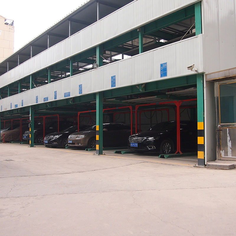 Puzzle Parking System: Automatic Functionality with Surface Coating Treatment