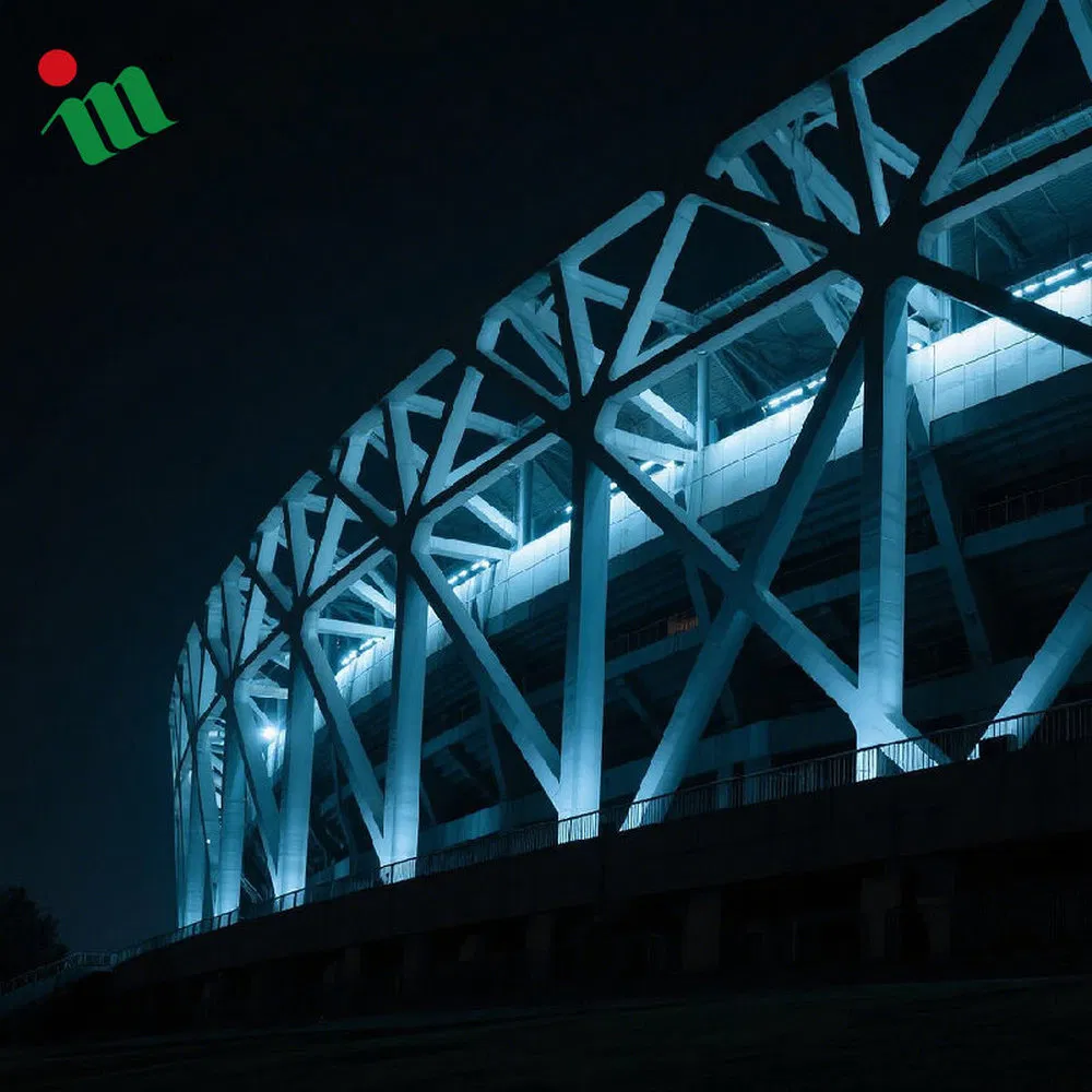 Robustness Long Service Life Q235B Gymnasium Prefab Steel Structure Building