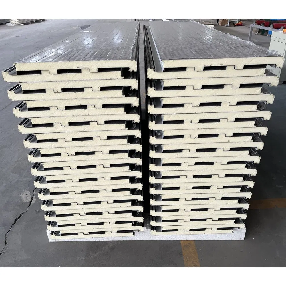 Sound Insulation and Noise Reduction Polyurethane Sandwich Panel for Cold Storage Insulation Panels