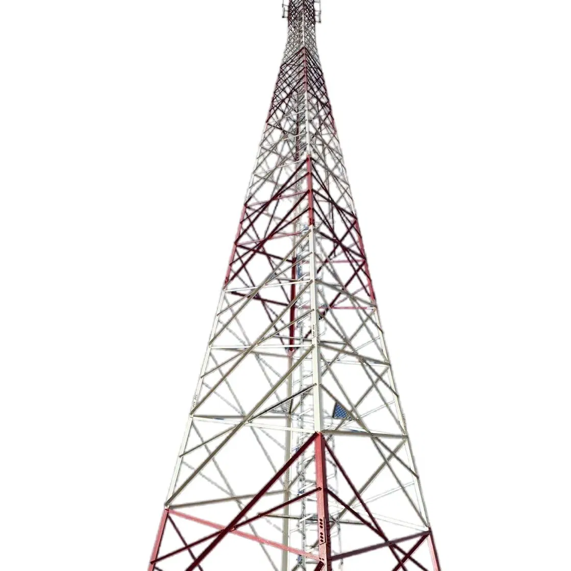 Angular Self-Supporting Steel Telecom Tower with WiFi Antenna with Customization
