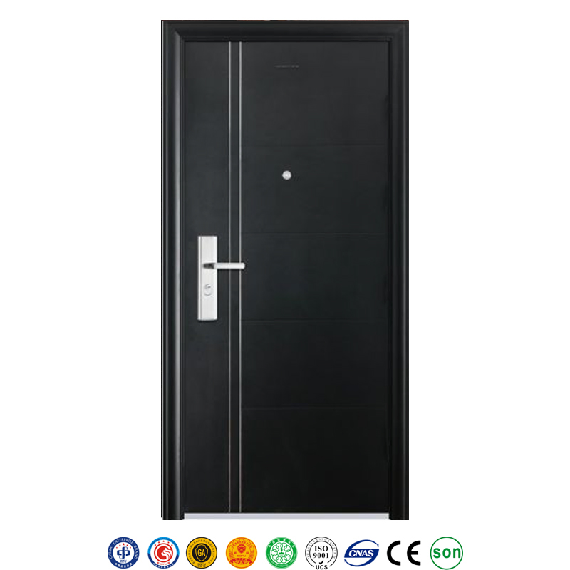 Hot Sale Steel Door Exterior Metal Security Front Entry Doors for Houses