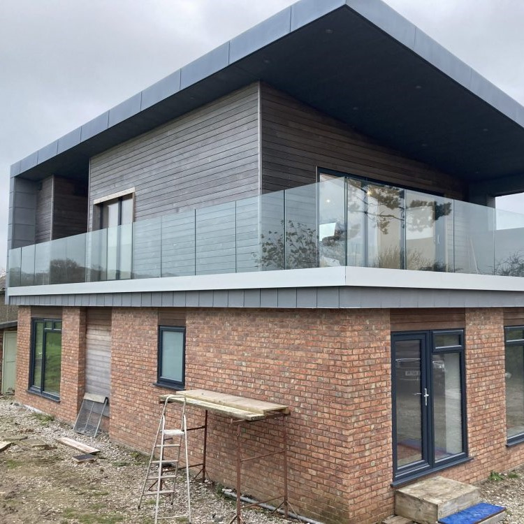 Residential Aluminum and Fully Frameless Glazed Railing Systems