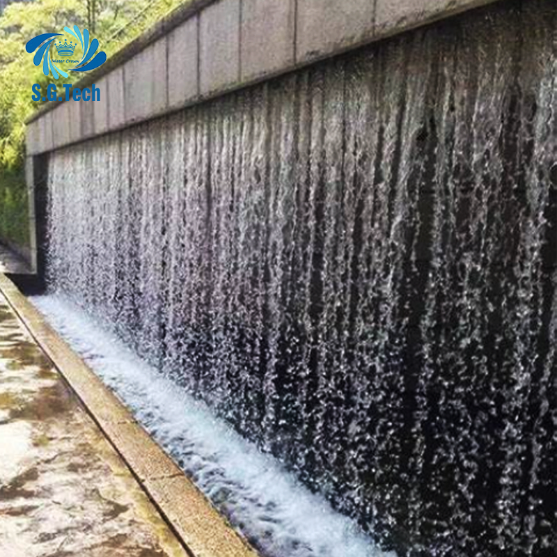 Artistic Stainless Steel Water Curtain-Modular Design of Residential/Commercial Water Wall