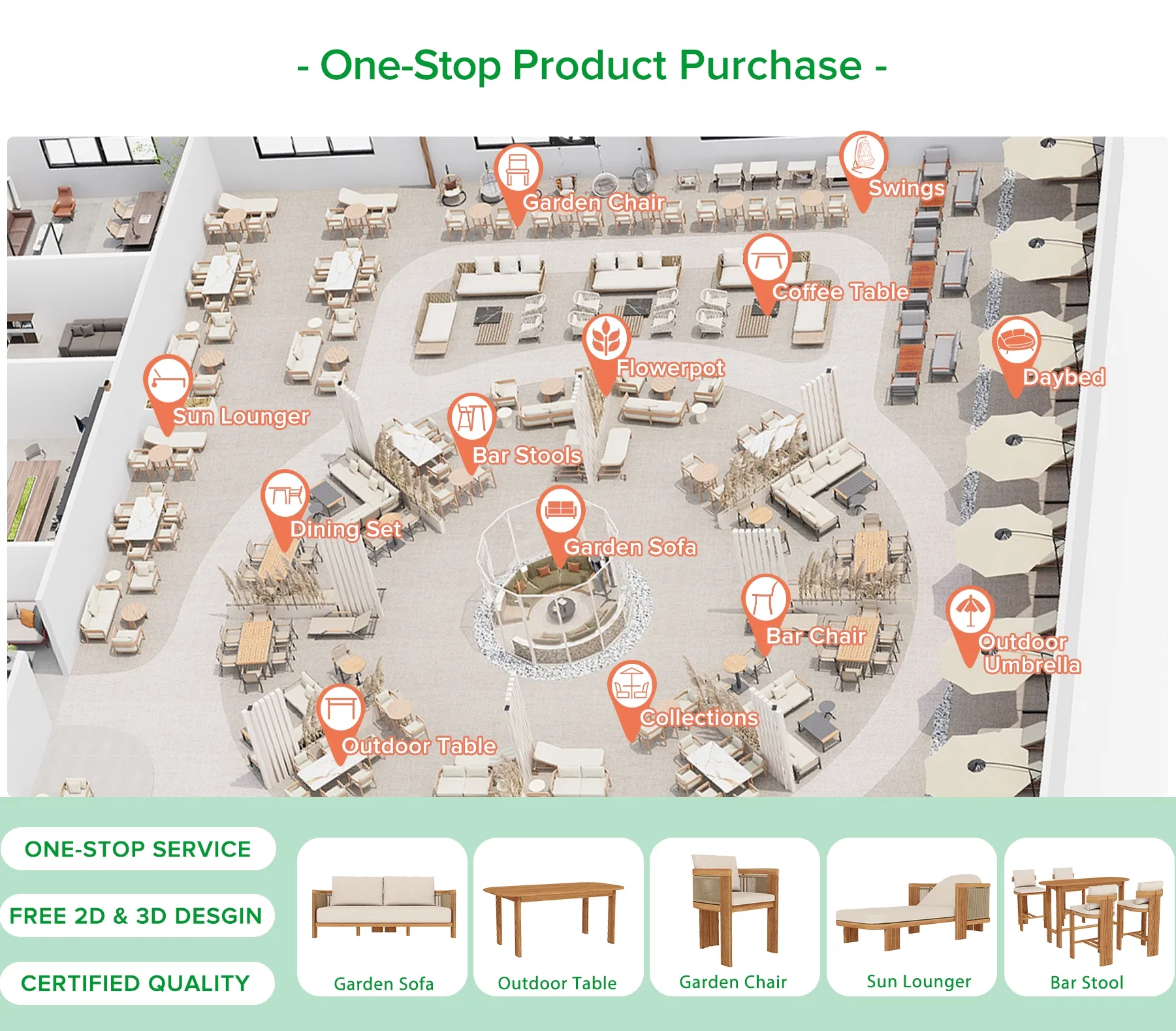 Modern Bar Table Set