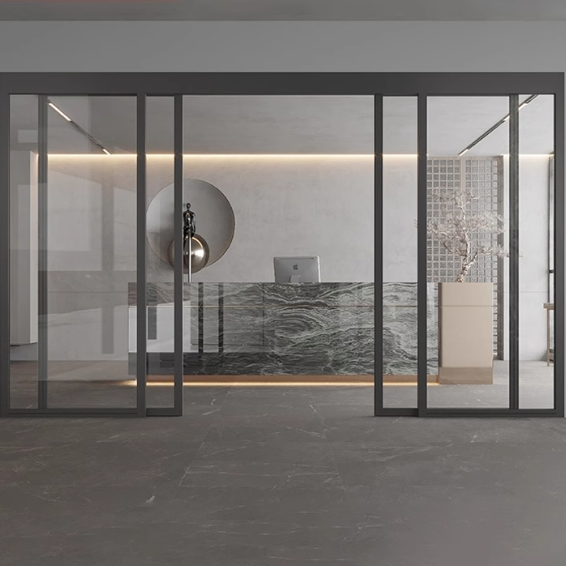 High-Quality Aluminum Door for Energy Efficiency and Insulation