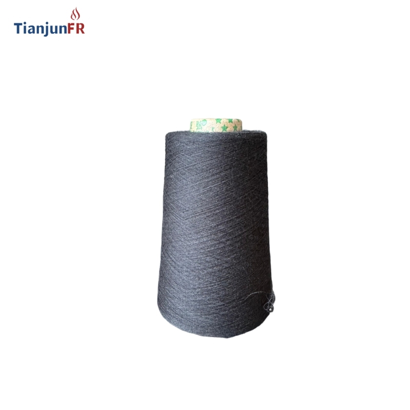 Flame-Resistant Blended Yarn: Modacrylic and Wool for Safety