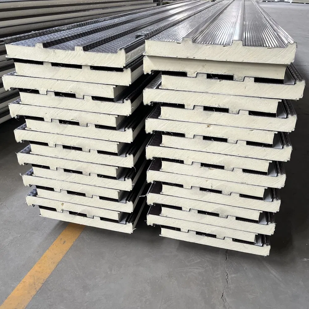 Sound Insulation and Noise Reduction Polyurethane Sandwich Panel for Cold Storage Insulation Panels