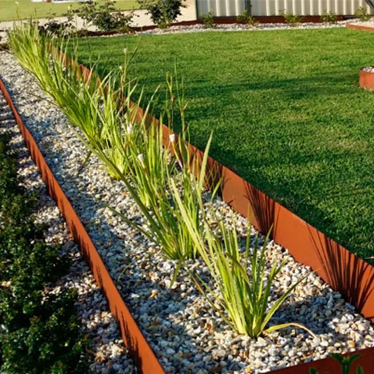 Garden Aluminum / Metal Laser Cut Lawn Border Edging