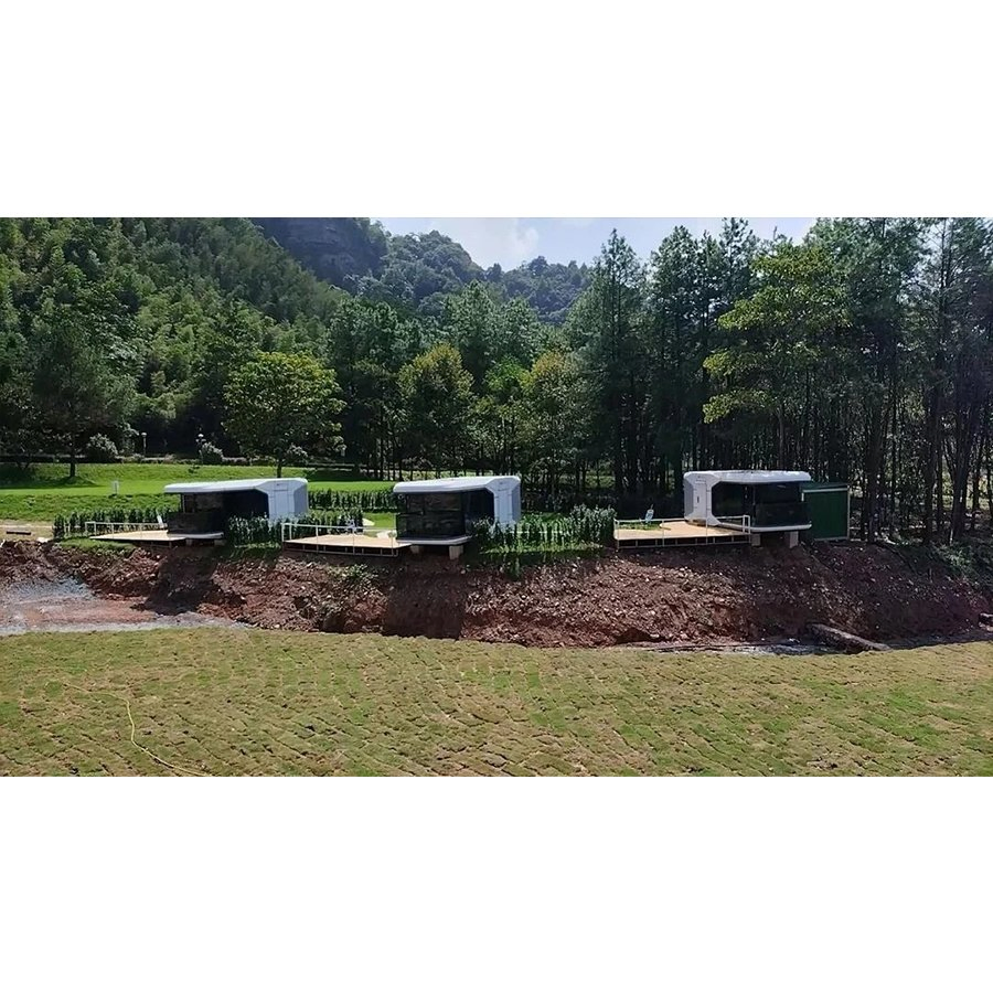 Earthquake Resistance Easily Movable Customize House Ecological Shipping Container Buildings High Quality Mobile Home