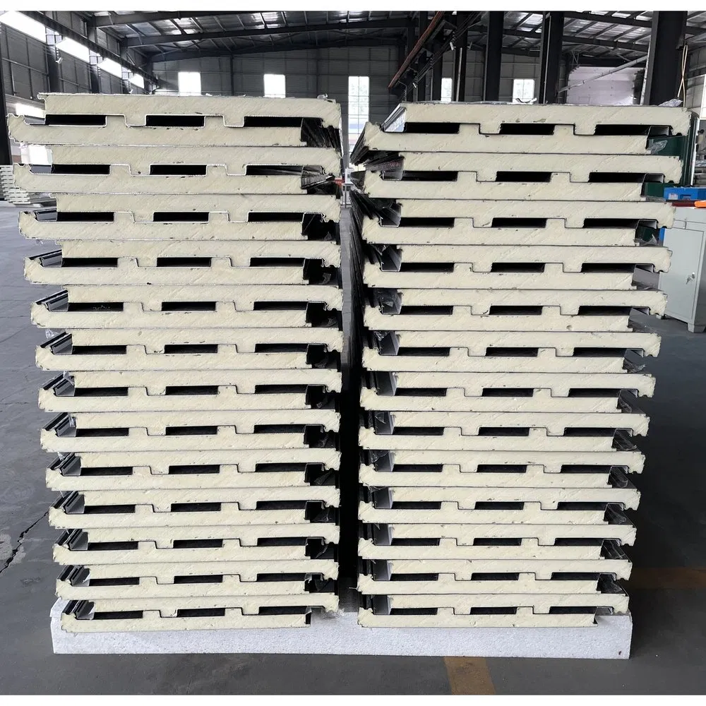 Sound Insulation and Noise Reduction Polyurethane Sandwich Panel for Cold Storage Insulation Panels