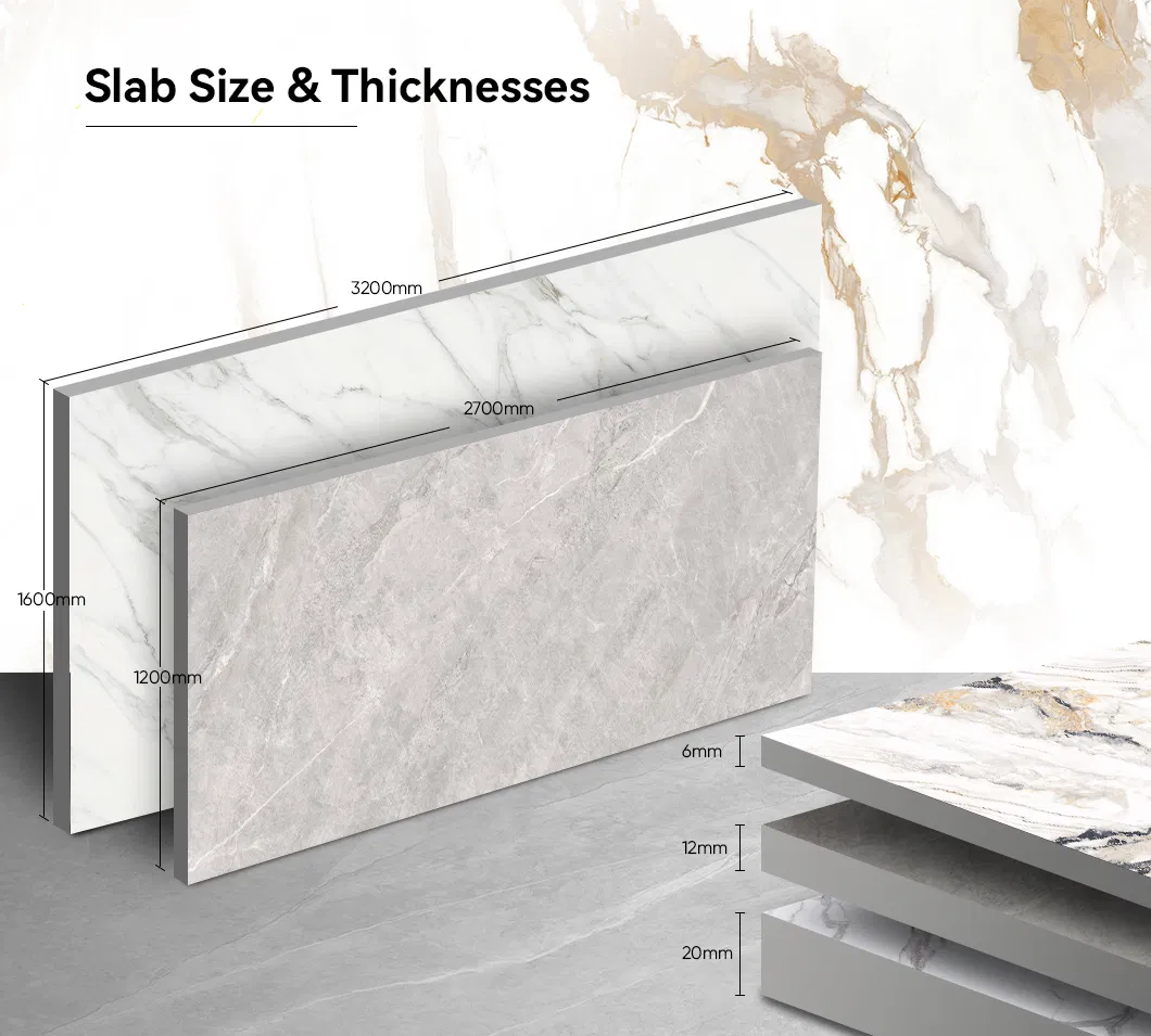 High Quality Luster Porcelain Slabs