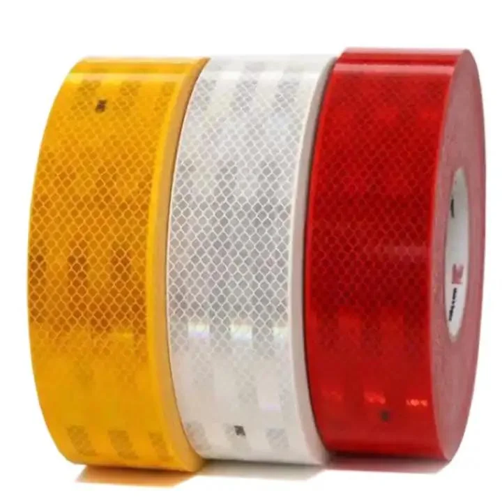 ECE 104r 00821 2inch Reflective Tape Red White Yellow Night safety Reflective Tape