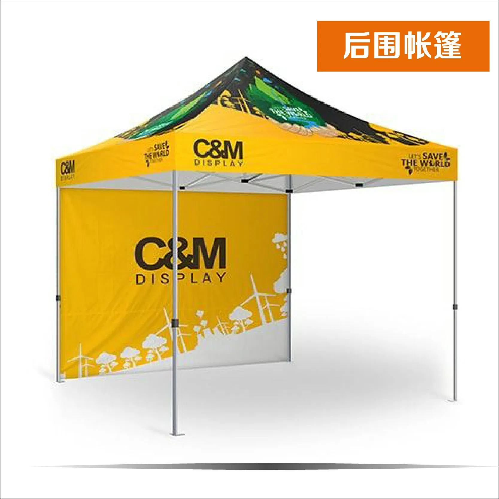 Advertising Tent Custom Printing Logo Word Activities to Promote Outdoor Umbrella Shading Planning to Set up Stalls to Promote The Exhibition