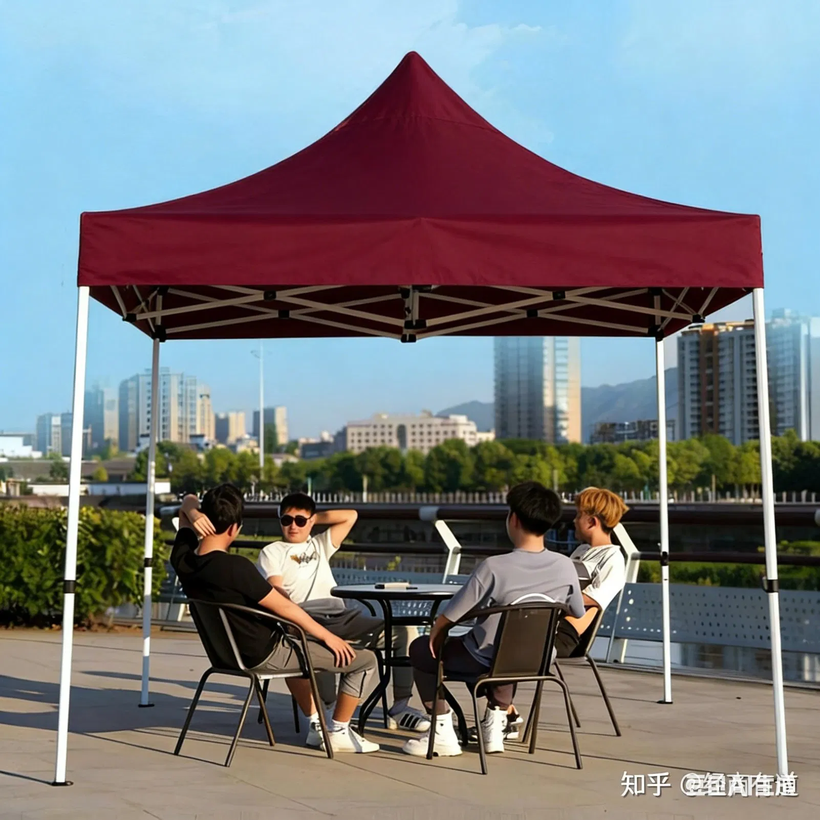 Custom Logo Heavy Duty 10X10FT Advertising Ez Pop Canopy Tent Waterproof Folding Gazebo for Outdoor Sports Events Trades Shows