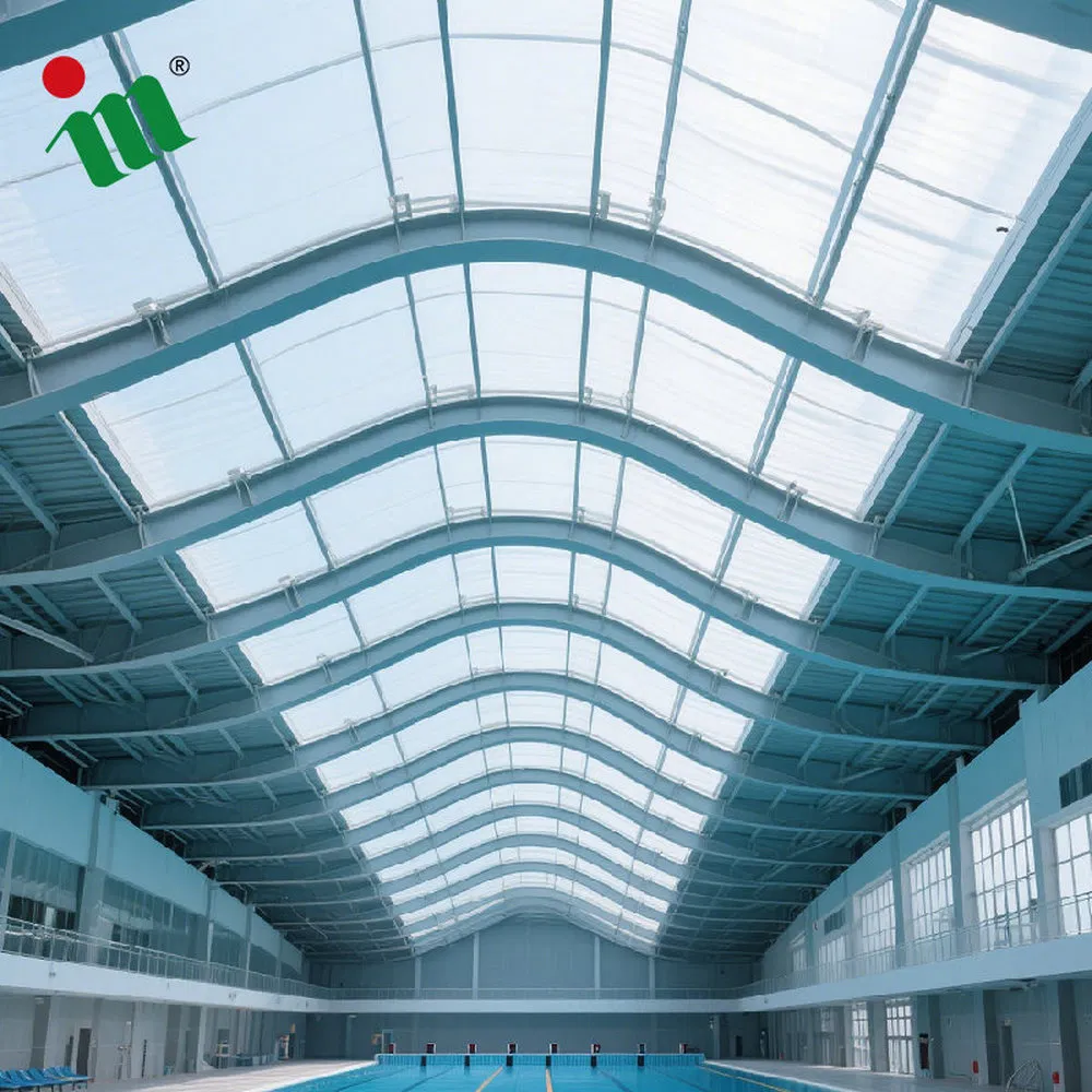 Anti Corrosion Coating Q355b S275jr Q235B Gymnasium Prefab Steel Structure Building