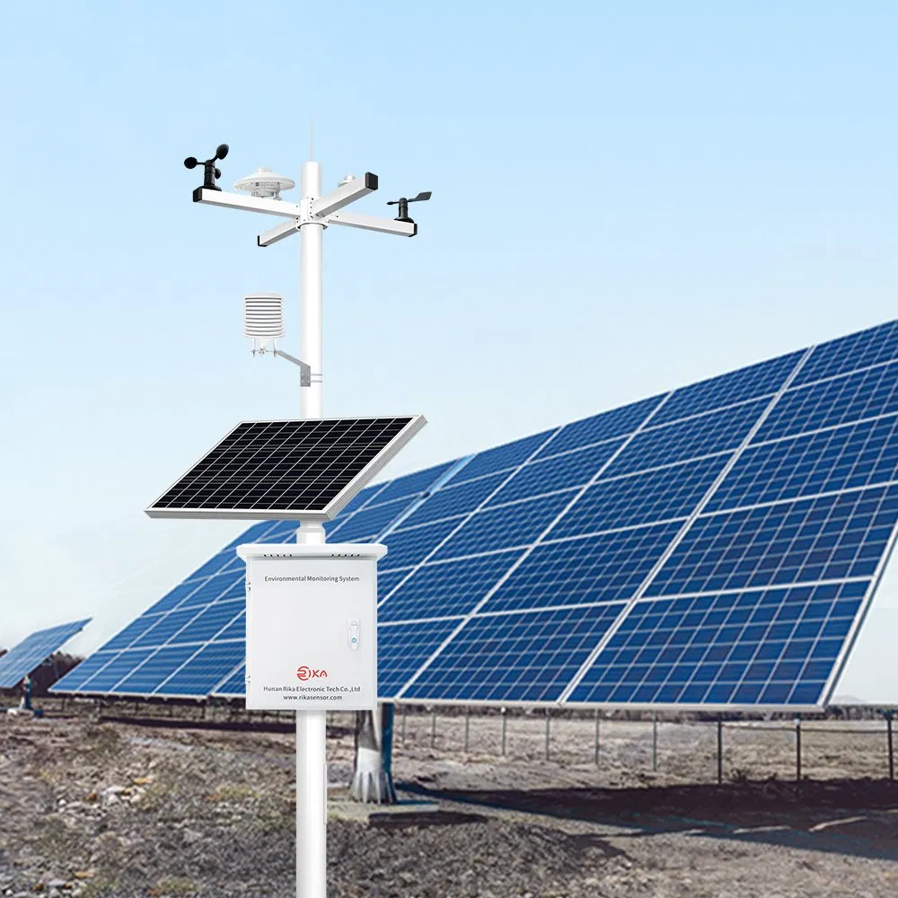 Rk900-01 Wireless Wired Smart IoT Weather Station for Solar PV/Hydrology/Agriculture
