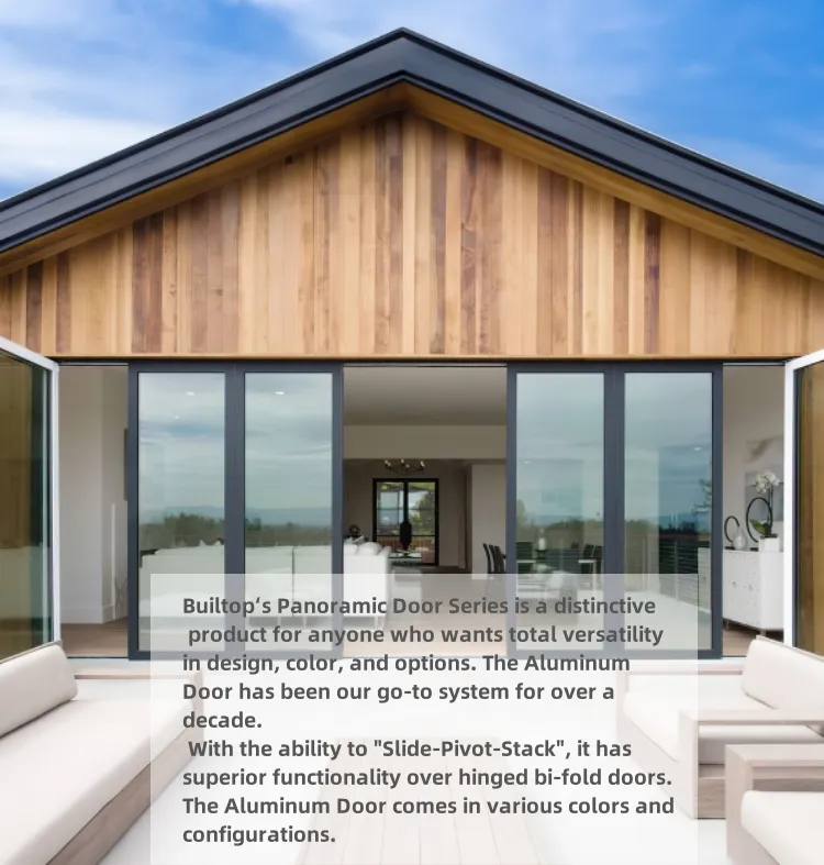 Panoramic Sliding Glass Doors