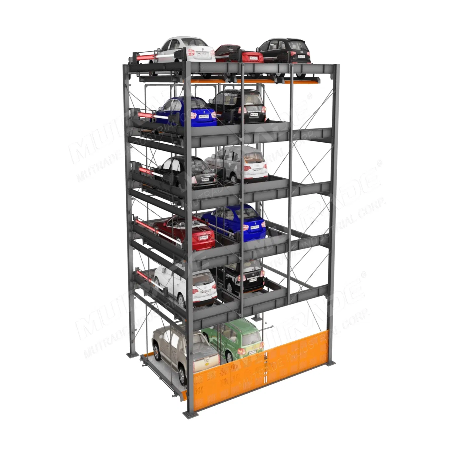 Indoor Outdoor Multilevels Smart Parking System